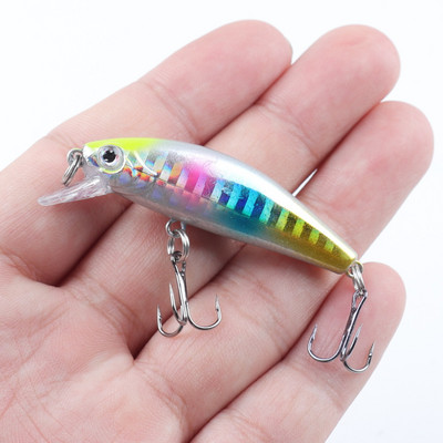 Minnow Fishing Lure 5,5cm 6g Wobbler Sinking Plastic Hard Artificial Bait Crankbaits Isca Lure For Bass Pike Fihsing Tackle