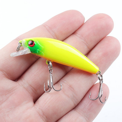 Minnow Fishing Lure 5,5cm 6g Wobbler Sinking Plastic Hard Artificial Bait Crankbaits Isca Lure For Bass Pike Fihsing Tackle