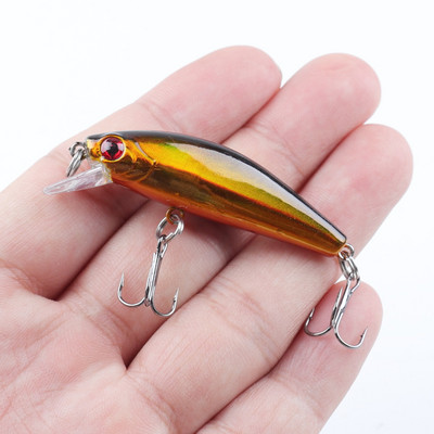 Minnow Fishing Lure 5,5cm 6g Wobbler Sinking Plastic Hard Artificial Bait Crankbaits Isca Lure For Bass Pike Fihsing Tackle