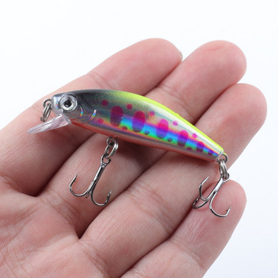 Minnow Fishing Lure 5,5cm 6g Wobbler Sinking Plastic Hard Artificial Bait Crankbaits Isca Lure For Bass Pike Fihsing Tackle