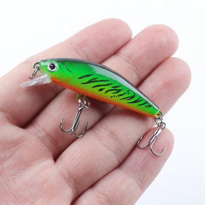 Minnow Fishing Lure 5,5cm 6g Wobbler Sinking Plastic Hard Artificial Bait Crankbaits Isca Lure For Bass Pike Fihsing Tackle