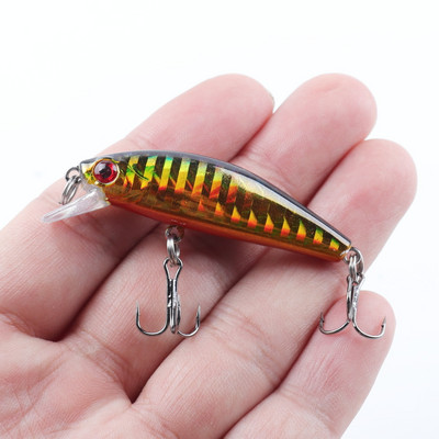Minnow Fishing Lure 5,5cm 6g Wobbler Sinking Plastic Hard Artificial Bait Crankbaits Isca Lure For Bass Pike Fihsing Tackle