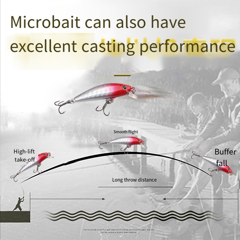Minnow Fishing Lure 5,5cm 6g Wobbler Sinking Plastic Hard Artificial Bait Crankbaits Isca Lure For Bass Pike Fihsing Tackle