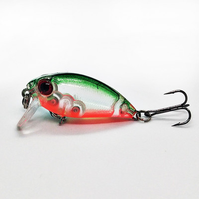 DHYJSFDC 1 tk Minnow püügilant 40 mm 3,5 g Crankbait Hard Bait Topwater kunstvoobler Bass Jaapani kärbsepüügi tarvikud