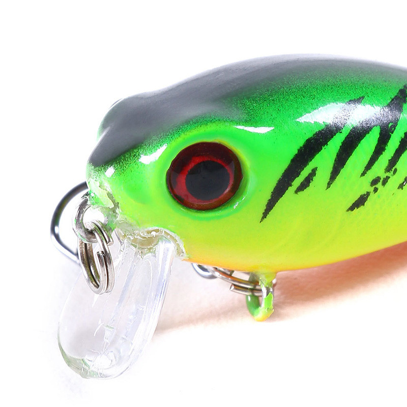 DHYJSFDC 1 tk Minnow püügilant 40 mm 3,5 g Crankbait Hard Bait Topwater kunstvoobler Bass Jaapani kärbsepüügi tarvikud