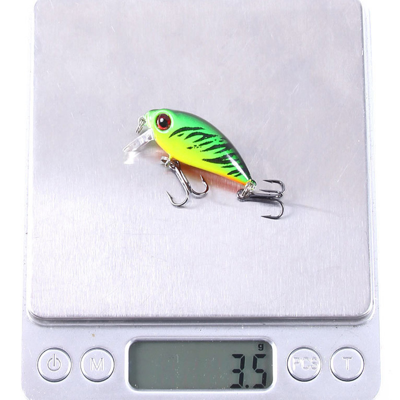 DHYJSFDC 1 tk Minnow püügilant 40 mm 3,5 g Crankbait Hard Bait Topwater kunstvoobler Bass Jaapani kärbsepüügi tarvikud