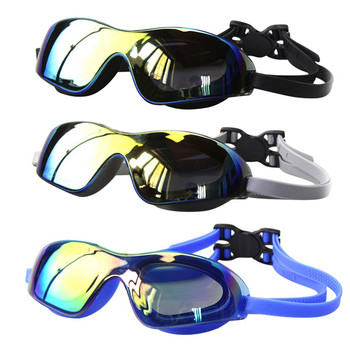 Очила за плуване Професионални очила за плуване Регулируеми галванични очила за гмуркане Без теч Очила за състезание по плуване за жени Мъже
