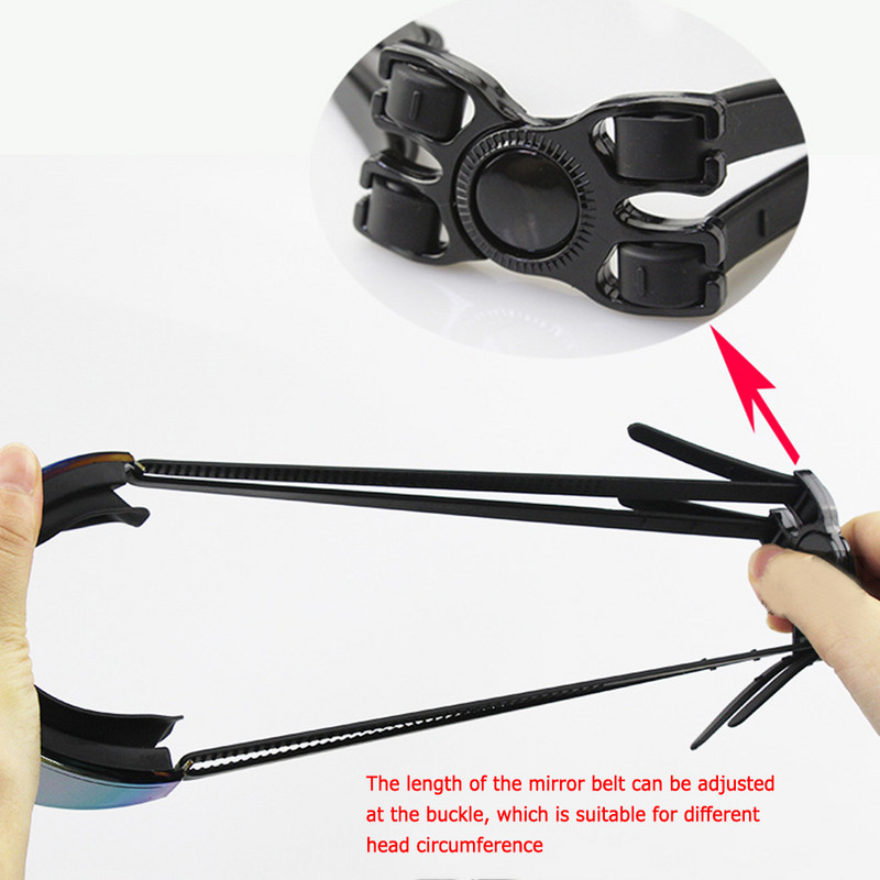 Ochelari de înot Ochelari de înot profesioniști Ochelari de scufundări cu placă electrostatică reglabili Ochelari de înot de curse fără scurgeri pentru femei bărbați