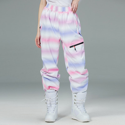 Uus mood Suusapüksid Mehed Naised Tuulekindlad Veekindlad Lumepüksid Talvised Ülisoojad Välispordi Lumelauapüksid