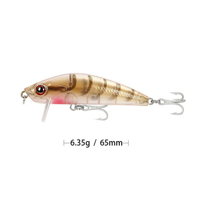 Minnow Plutajući mamac za pecanje Lažni Fish Crankbait vobleri Umjetni plastični tvrdi mamac Swimbait pribor za pecanje 6,5 cm 6,3 g