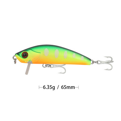 Minnow Plutajući mamac za pecanje Lažni Fish Crankbait vobleri Umjetni plastični tvrdi mamac Swimbait pribor za pecanje 6,5 cm 6,3 g