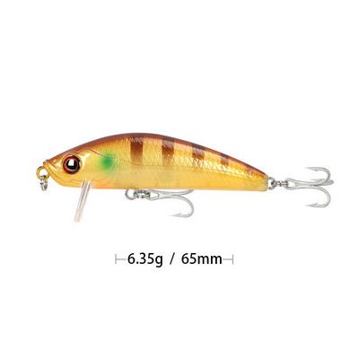 Minnow Plutajući mamac za pecanje Lažni Fish Crankbait vobleri Umjetni plastični tvrdi mamac Swimbait pribor za pecanje 6,5 cm 6,3 g