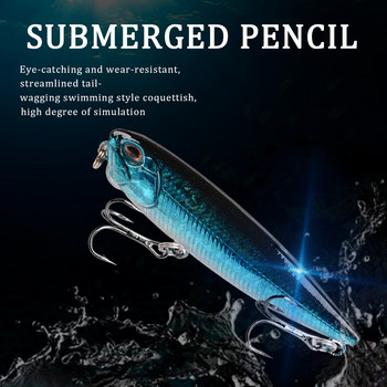 1 τεμ. Floating Pencil Bait 6,5cm 5,3g Mini Fishing Lure Wobblers Crankbait Τεχνητό Πλαστικό Σκληρά Δολώματα Bass Pike Είδη ψαρέματος