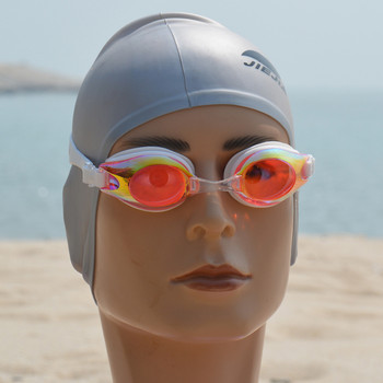 Очила за плуване за възрастни момичета Очила за плуване против замъгляване за открити води Непропускливо плуване