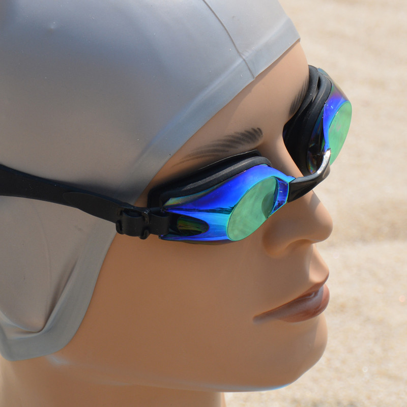 Ochelari de înot pentru fete adulte Ochelari de înot Anti-ceață pentru apă deschisă Înot rezistent la scurgeri