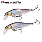 Proleurre Magnetic System Uppuvad Minnow Vooblerid Püügilandid Plastikust kunstsöödad konksuga Bass Pike Swimbait Tackle