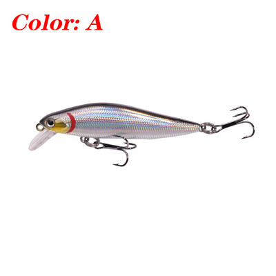 Proleurre Magnetic System Uppuvad Minnow Vooblerid Püügilandid Plastikust kunstsöödad konksuga Bass Pike Swimbait Tackle