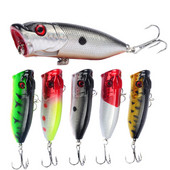 1 tk Popperiga kalapüügi landid, 6,5 cm, 12 g, veekõva Isca kunstliku söödaga voblerid Crankbait võltskala Jaapani haugikarpkalavarustus