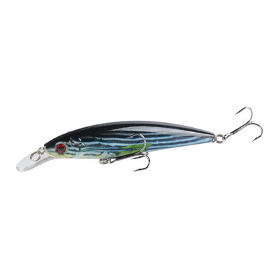 1 τεμ/παρτίδα Fishing Lure 3D Eyes Floating Minnow Aritificial Laser Wobblers 11cm 13,4g δόλωμα μανιβέλας Σκληρό πλαστικό εργαλείο ψαρέματος Pesca