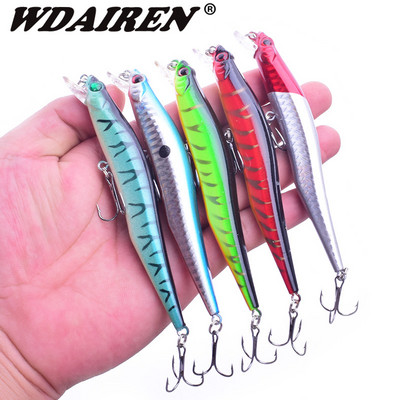 1Gb makšķerēšanas māneklis, cieta ēsma 11,5 cm, 10 g Minnow Crankbait vobleri Peche Bass mākslīgās ēsmas līdakas karpu mānekļi Swimbait FA-214