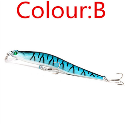 1tk Kalasööt kõva sööt 11,5cm 10g Minnow Crankbait voblerid Peche Bass kunstsöödad haugi karpkala peibutis Swimbait FA-214