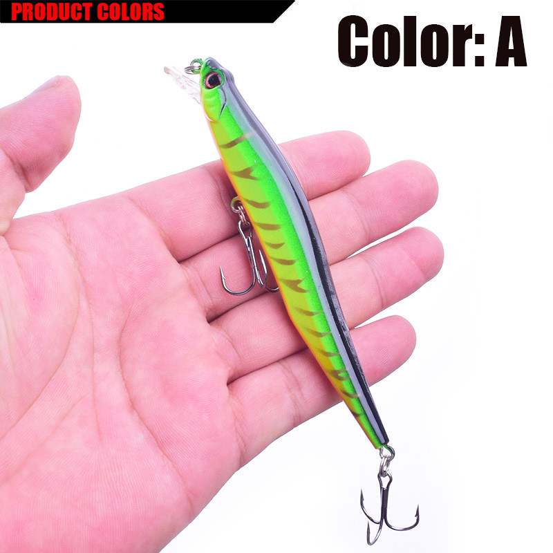 1tk Kalasööt kõva sööt 11,5cm 10g Minnow Crankbait voblerid Peche Bass kunstsöödad haugi karpkala peibutis Swimbait FA-214