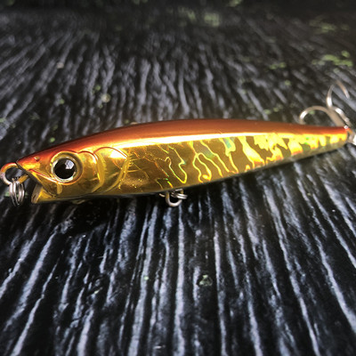 110 mm 50 g tugevalt vajuvad pliiatsiga kalapüügi peibutis, merevees ujumispeibutis Monster Shot Large Laser Pesca kunstlikud kõvad söödad