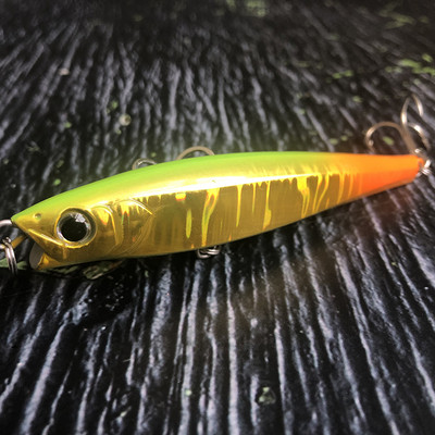 110 mm 50 g tugevalt vajuvad pliiatsiga kalapüügi peibutis, merevees ujumispeibutis Monster Shot Large Laser Pesca kunstlikud kõvad söödad