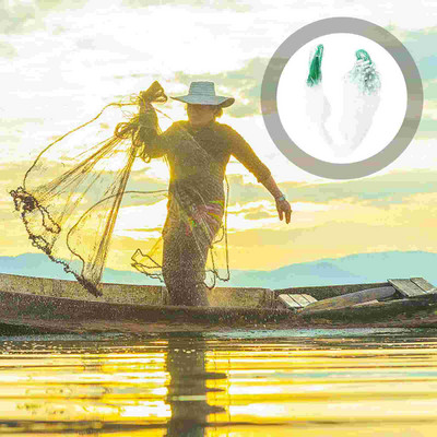 Риболовна лята мрежа Леки капани за стръв Риболовни мрежи Мрежа за кацане Капан Капан за лята клетка за омар, скарида миноу рак