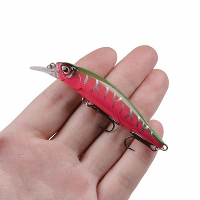 1tk Minnow kalapüügi voblerid 9 cm 8,6 g aeglaselt vajuv kunstlik kõva sööt Crankbait Bass haugi karpkala püügivahendid