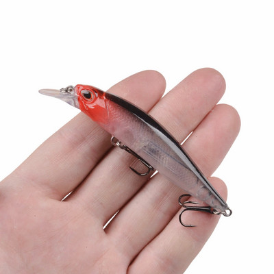 1tk Minnow kalapüügi voblerid 9 cm 8,6 g aeglaselt vajuv kunstlik kõva sööt Crankbait Bass haugi karpkala püügivahendid