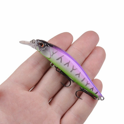 1tk Minnow kalapüügi voblerid 9 cm 8,6 g aeglaselt vajuv kunstlik kõva sööt Crankbait Bass haugi karpkala püügivahendid
