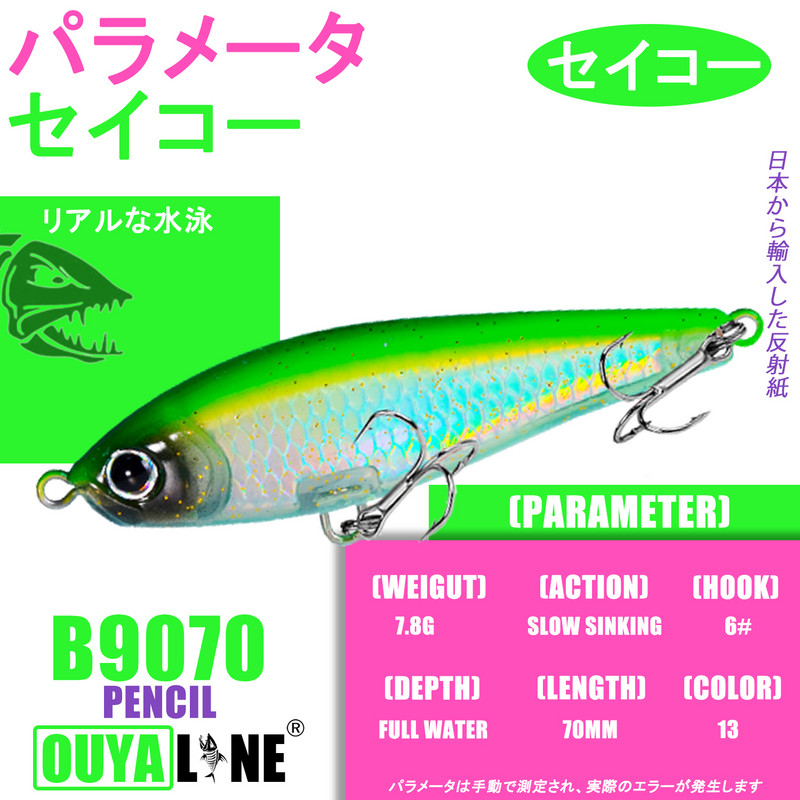 Uppuv kalapüügi peibutis pliiats Isca kunstlikud kaalud 7,8 g söödavarustuse komplekt Pesca voblerid varustus Peche A La Carpe Fish Leurre