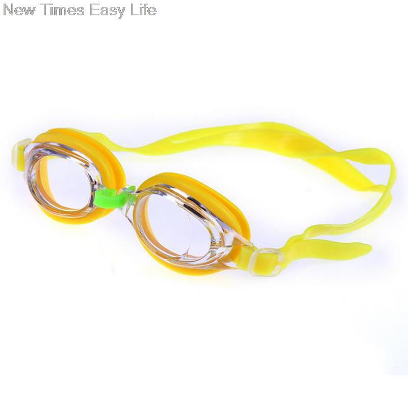 Djeca Dječji bazen Silikon protiv magljenja UV zaštita Vodootporne naočale za plivanje Naočale za vodene sportove Naočale s 2 čepića za uši