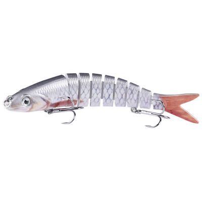 CCLTBA 10cm 10g bassipüügi landid uppuvad liigendiga ujumisforelli söödatarbed vobleriga kalapüügiks