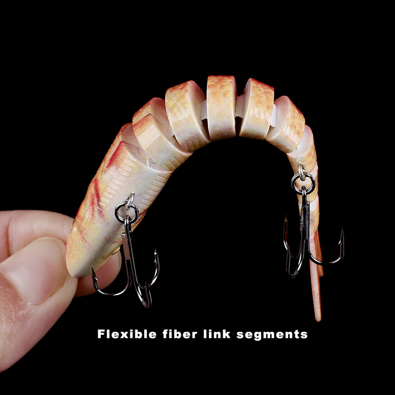 CCLTBA 10cm 10g bassipüügi landid uppuvad liigendiga ujumisforelli söödatarbed vobleriga kalapüügiks