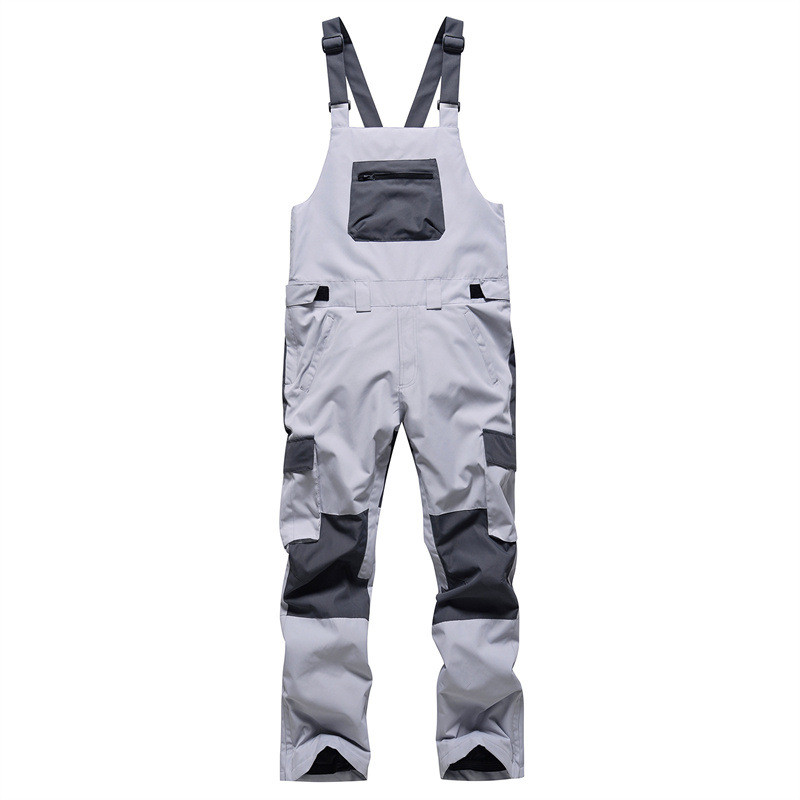 Νέο χειμερινό παντελόνι σκι Αντιανεμικό αδιάβροχο παντελόνι για χιόνι Αθλητικό εξωτερικό παντελόνι για σνόουμπορντ Παντελόνι λουράκι ανδρικό γυναικείο παντελόνι για σκι