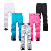 Silver Gold Meeste ja naiste lumepüksid lumelauariided Kandke veekindel tuulekindel talv välisport suusapüksid mood