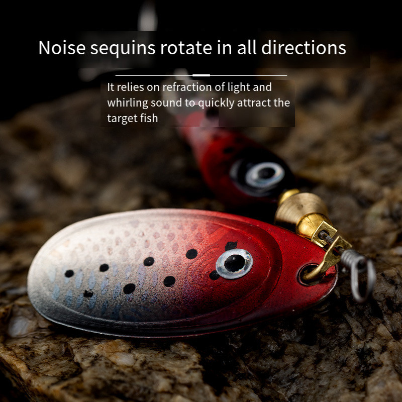 Besisukantys metaliniai žūklės masalai 9,1 g 7 cm blizgučiai Iscas Dirbtinis kietas masalas Crap Bass Lydekos Treble Hook Aksesuarai