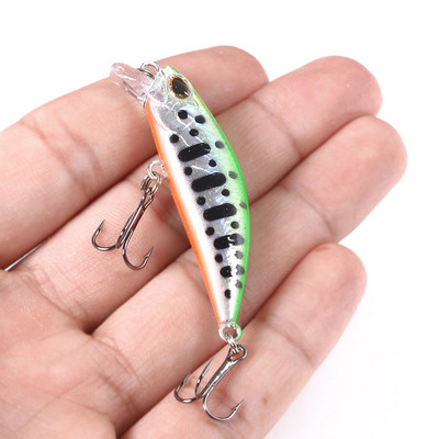 1Gb 5,8Cm 5,4g Pesca Jerkbait Lure grimstošs Minnow zvejas mānekļi Hard Bait Black Minnow voblera makšķerēšanas piederumi