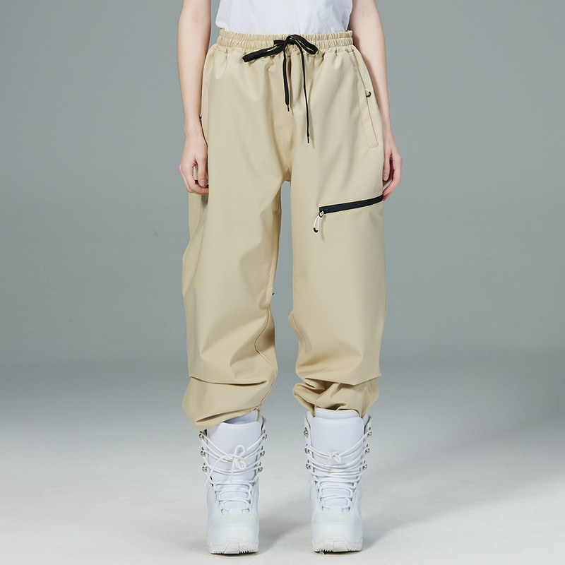 Nove skijaške hlače, muške i ženske, vanjske furnir, dvostruka ploča, elastična nogavica, tople olujne hlače, otporne na vjetar, prozračne 15000 mm