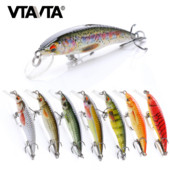 VTAVTA 2g/6g/12g Mini Minnow vooblerid ujuvad kalapüügi landid Minnow Crankbait kunstlikud kõvad ujumisveoblerid haugi vooblerid