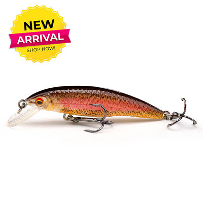 VTAVTA 2g/6g/12g Mini Minnow vooblerid ujuvad kalapüügi landid Minnow Crankbait kunstlikud kõvad ujumisveoblerid haugi vooblerid