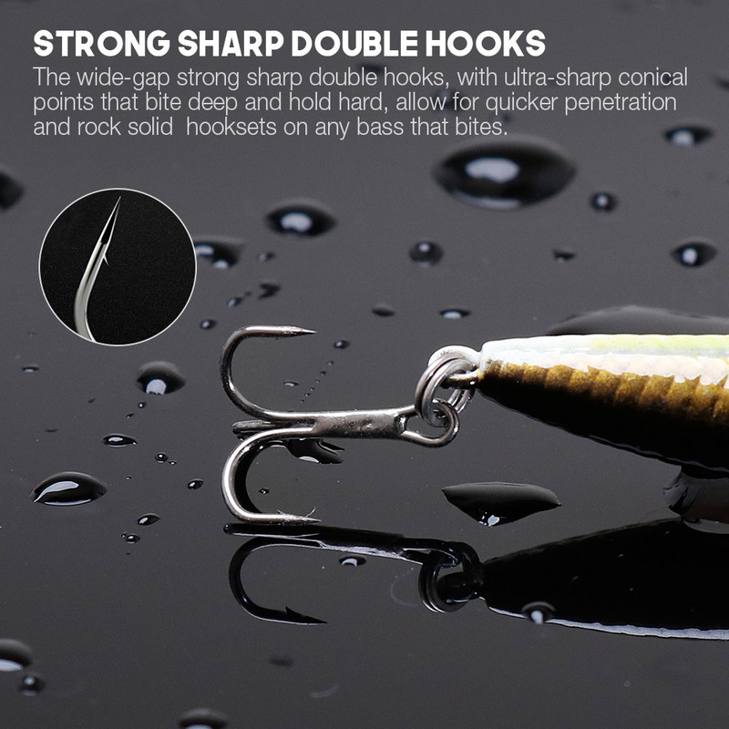 VTAVTA 2g/6g/12g Mini Minnow vooblerid ujuvad kalapüügi landid Minnow Crankbait kunstlikud kõvad ujumisveoblerid haugi vooblerid