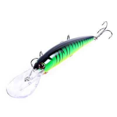 1 buc 16,5 cm 21 g 6 # cârlig de scufundare adâncă nalucă mare Minnow Wobbler momeală tare Crankbait Bass Stiuca walleye biban Echipament de pescuit
