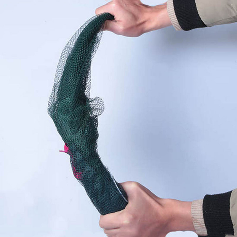 2-12 τρύπες Ενισχυμένο αυτόματο δίχτυ ψαρέματος Κλουβί γαρίδας με πτυσσόμενο νάιλον σχήμα ομπρέλας Κάβουρα ψαροπαγίδα Χυτό δίχτυ Πτυσσόμενο δίχτυ