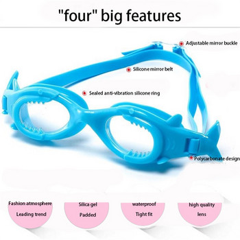 Детски очила за плуване против мъгла Водоустойчиви детски прозрачни очила Arena Natacion Swim Eyewear Boy Girl Професионални очила за плуване