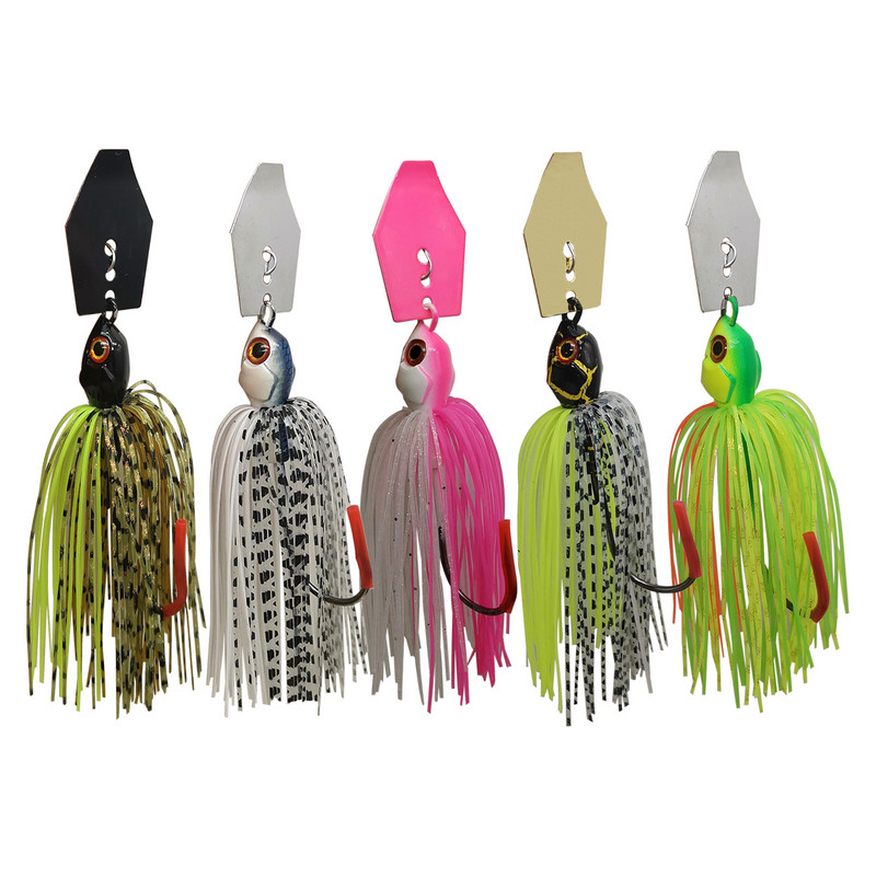 Mycena Fishing Lure Chatter Bait Spinner Bait 7G/9G/11G/14G/21G Blade Jig Dancer Buzzbait wobbler chatterbait για μπάσο pik