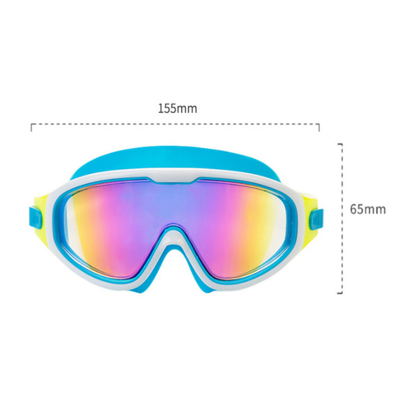 Laste ujumisprillid uduvastased UV veekindlad silikoonist reguleeritavad sukeldumisprillid lastele poiste tüdrukute ujumisprillid