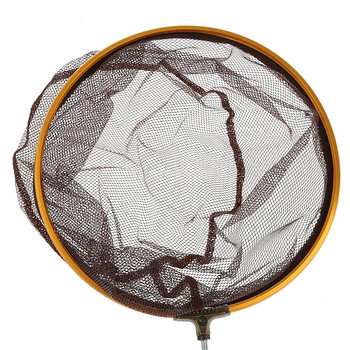 Риболовна мрежа от неръждаема стомана Carp Trout Fish Net Hand Net-D29/35cm Rive Fishing Ocean Sea Fishing Head Net
